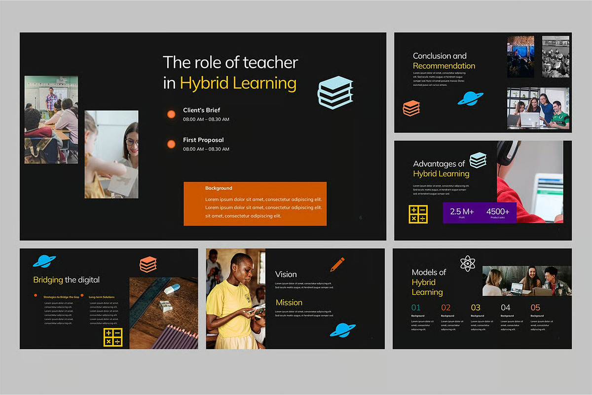 Education School GSlides, PPoint, a Presentation Template by Fit-tee (Photo 3 of 4)