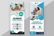 Co Working Space Roll Up Banner, a Stationery Template by nandinigraphics (Thumbnail 2 of 3)