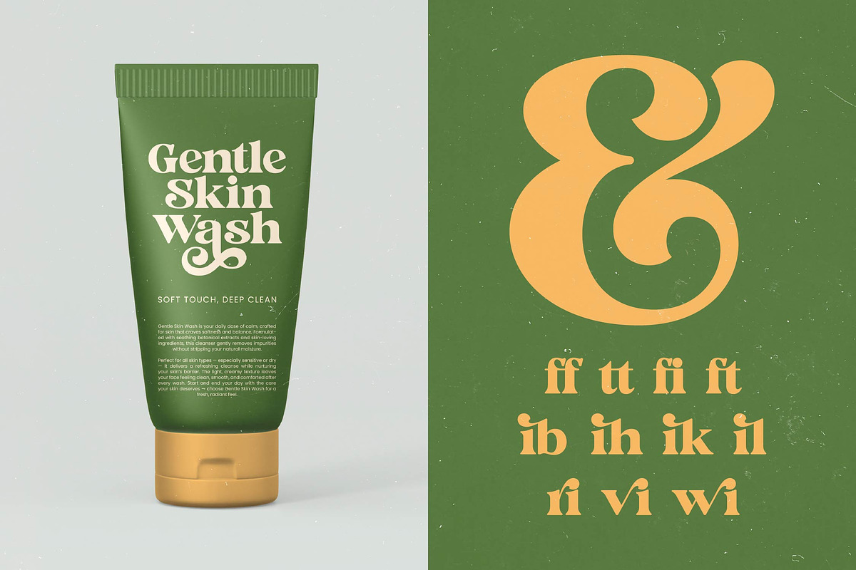 Jungle Melon Groovy Display Serif, a Serif Font by timelesstype.co (Photo 10 of 20)
