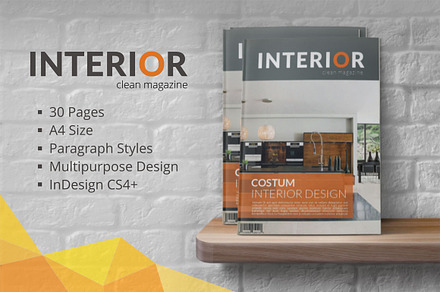 30 Pages • INTERIOR MGZN Template