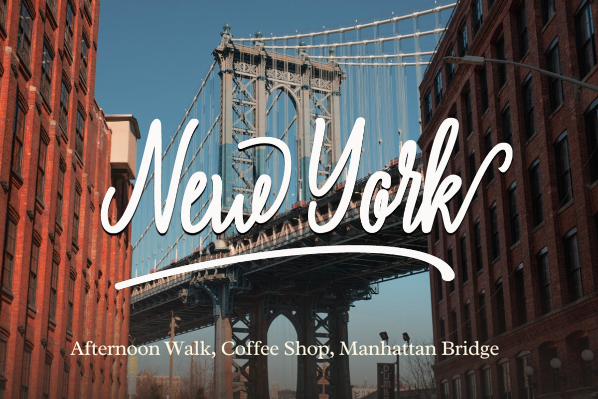 Guenstone, a Script Font by cocodesign (Photo 3 of 4)