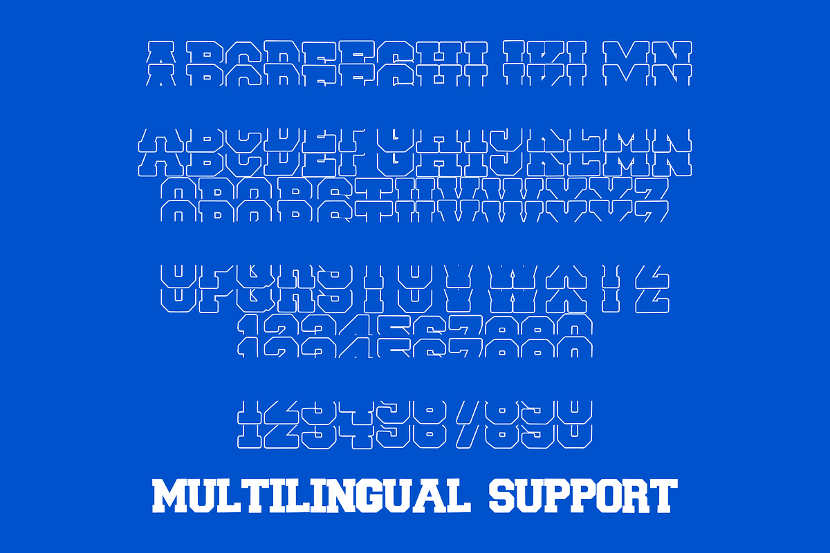 Scholar Stacked Monogram, a Serif Font by Dm Studio (Photo 9 of 10)