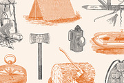 Adventure - Vintage Illustration Set, an Illustration by Graphic Goods (Thumbnail 5 of 11)