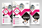 100 Business Flyers Mega Bundle, a Flyer Template by Design Up (Thumbnail 15 of 100)