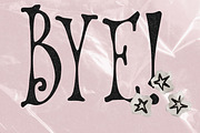Gotta Go Margot Groovy Display, a Handwritten Font by The October Creative (Thumbnail 8 of 8)