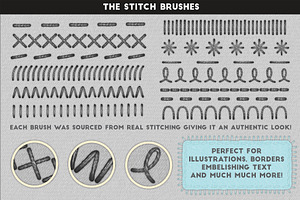 Stitch Craft - Procreate Brushes