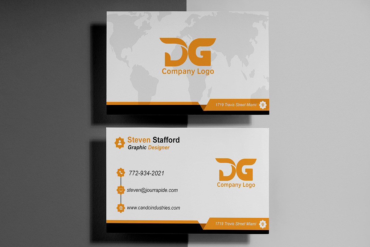 Modern Business Card Design preview 2