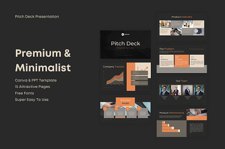 Premium Pitch Deck Presentation