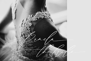 Allegia Handwritten Wedding Font