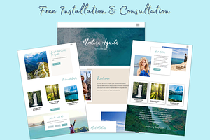 Travel Blogger Template Responsive