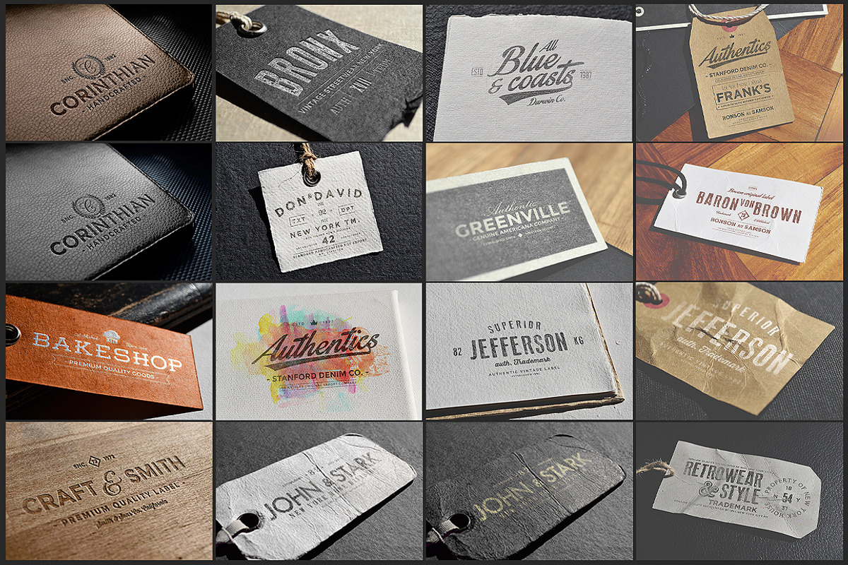 64 Logo Mock-ups Bundle, a Mockup by Graphicdome (Photo 3 of 5)