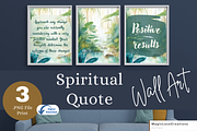 Spiritual Positive Quote Print Wall, a Poster Template by MagicLove Creations (Thumbnail 1 of 10)