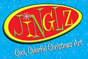 JINGLZ Cool, Colorful Christmas Art!, an Icon by steckfigures (Thumbnail 1 of 5)