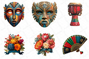 Watercolor Juneteenth Clipart, an Illustration by DreamPrint404 (Thumbnail 3 of 5)