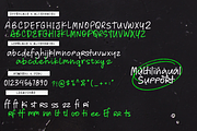 Darkosta, a Handwritten Font by NUGS (Thumbnail 6 of 6)