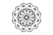 Ornamental Black White Mandala Pack, a Decorative Illustration by NJ Himel (Thumbnail 54 of 103)