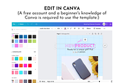 Bold Pinterest Templates for Canva, a Social Media Template by ltsdesigns (Thumbnail 3 of 3)