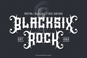 Blacksix Rock - Blackletter & Funky