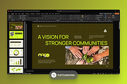 Novara - Social Impact PowerPoint, a Presentation Template by SLAB! Design (Thumbnail 3 of 6)