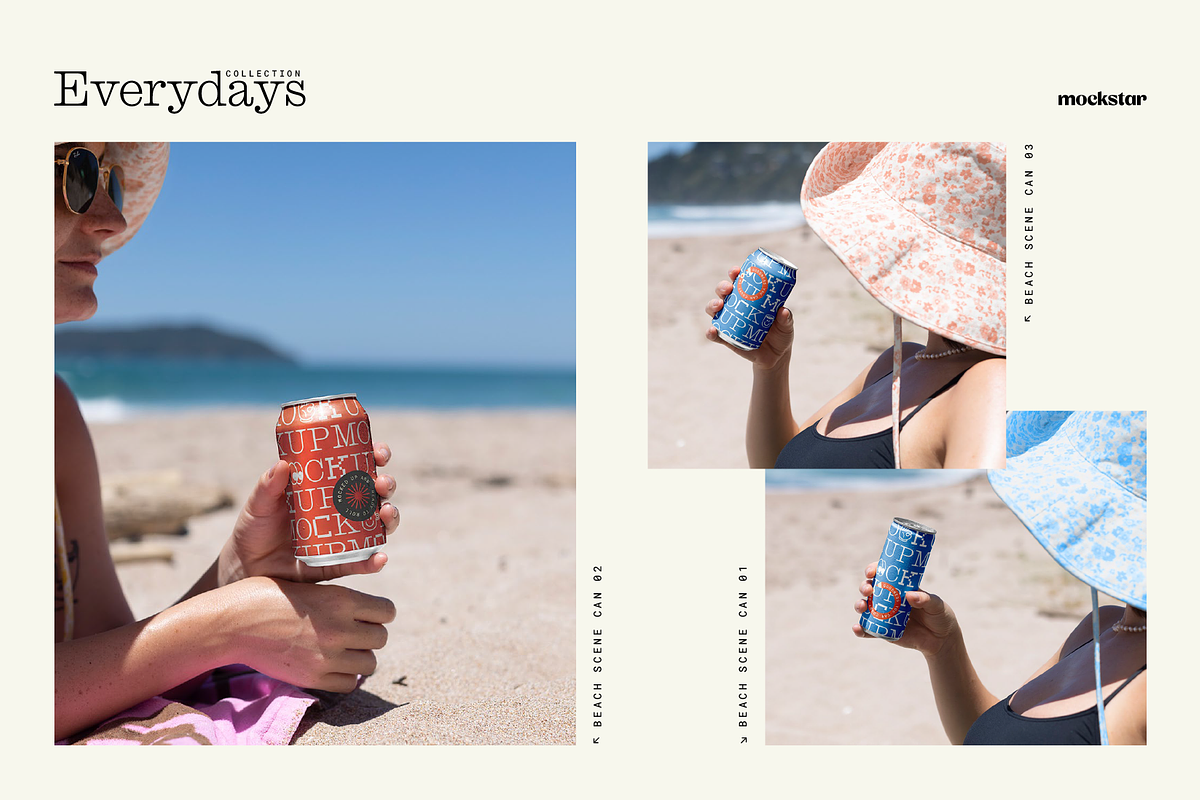 Everydays Collection Combo Bundle, a Packaging Mockup by mockstar (Photo 2 of 9)