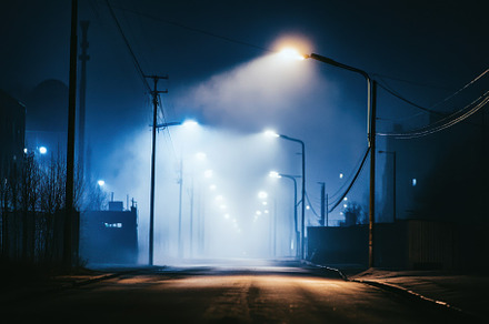 Light flashes illuminati smoky indus, a Photo by Iftikhar Alam
