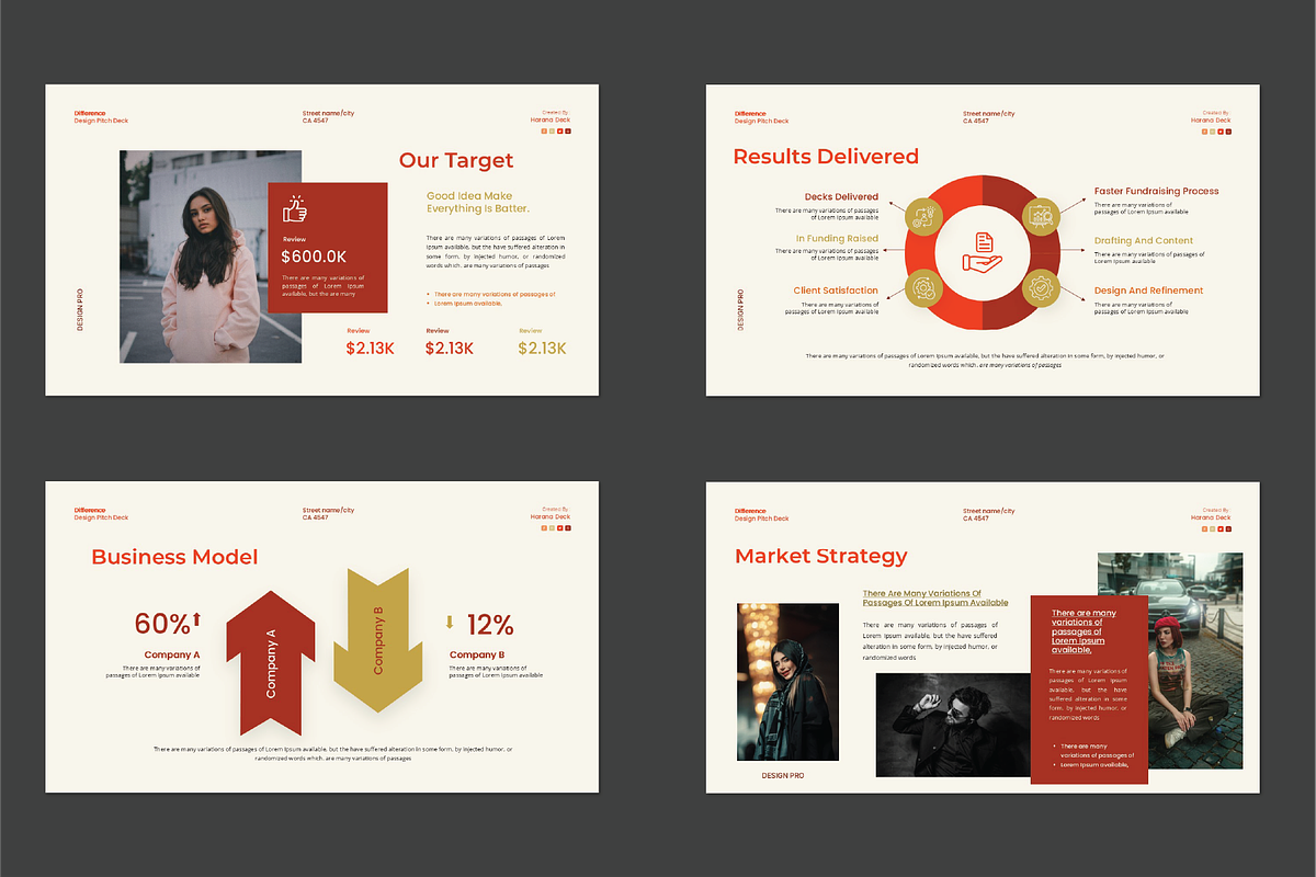 Harana Business Pitch Deck, a Presentation Template by Caprio Studio (Photo 6 of 6)