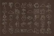 Organic Planet - 40 Hand Drawn Icons, a Decorative Illustration by Madeline ODonoghue Design (Thumbnail 12 of 23)