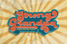 Strong Grandpa - Bold Retro Font