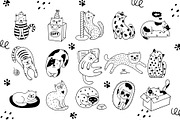Cute cats and dogs!, an Animal Illustration by Alona Savchuk (Thumbnail 4 of 12)