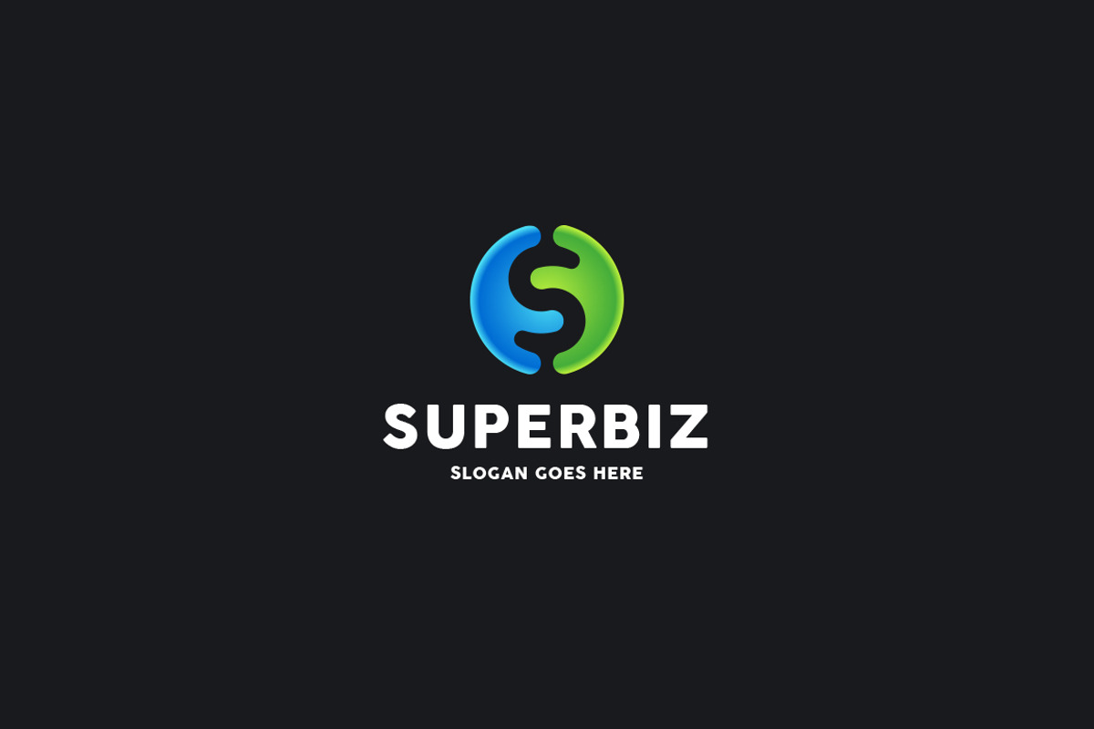 Superbiz • Letter S Logo Template, a Branding & Logo Template by Rudy-design