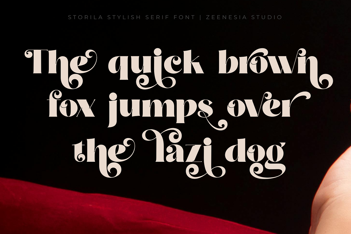 Storila, a Serif Font by zeenesia (Photo 9 of 12)