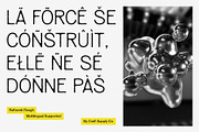 Raftwork Rough, a Sans Serif Font by Craft Supply Co. (Thumbnail 5 of 8)
