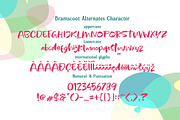 Bramscoot - modern comic, a Script Font by Olexstudio (Thumbnail 8 of 9)