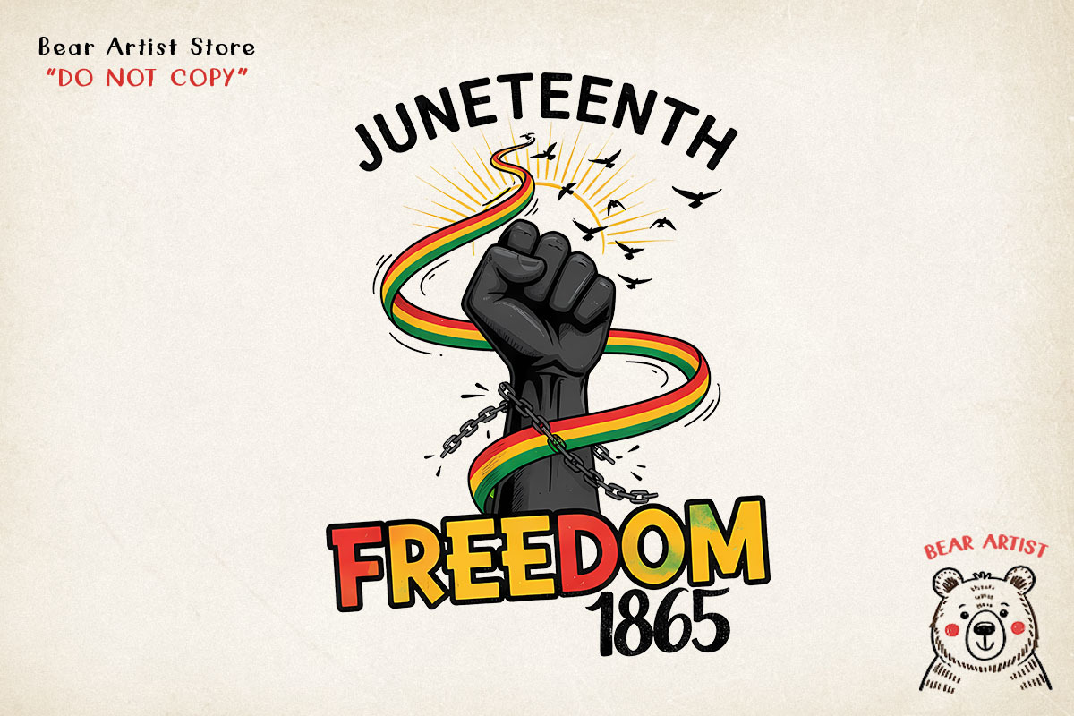 BLM Juneteenth Sublimation Bundle, an Object Graphic by GlitterCraft (Photo 10 of 101)