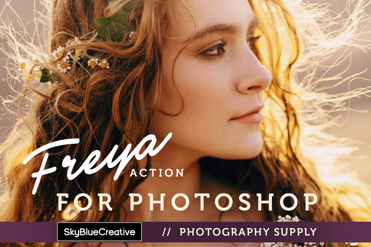 Freya Portrait Action for Photoshop, an Action Add-On by skybluecreative (Photo 5 of 9)