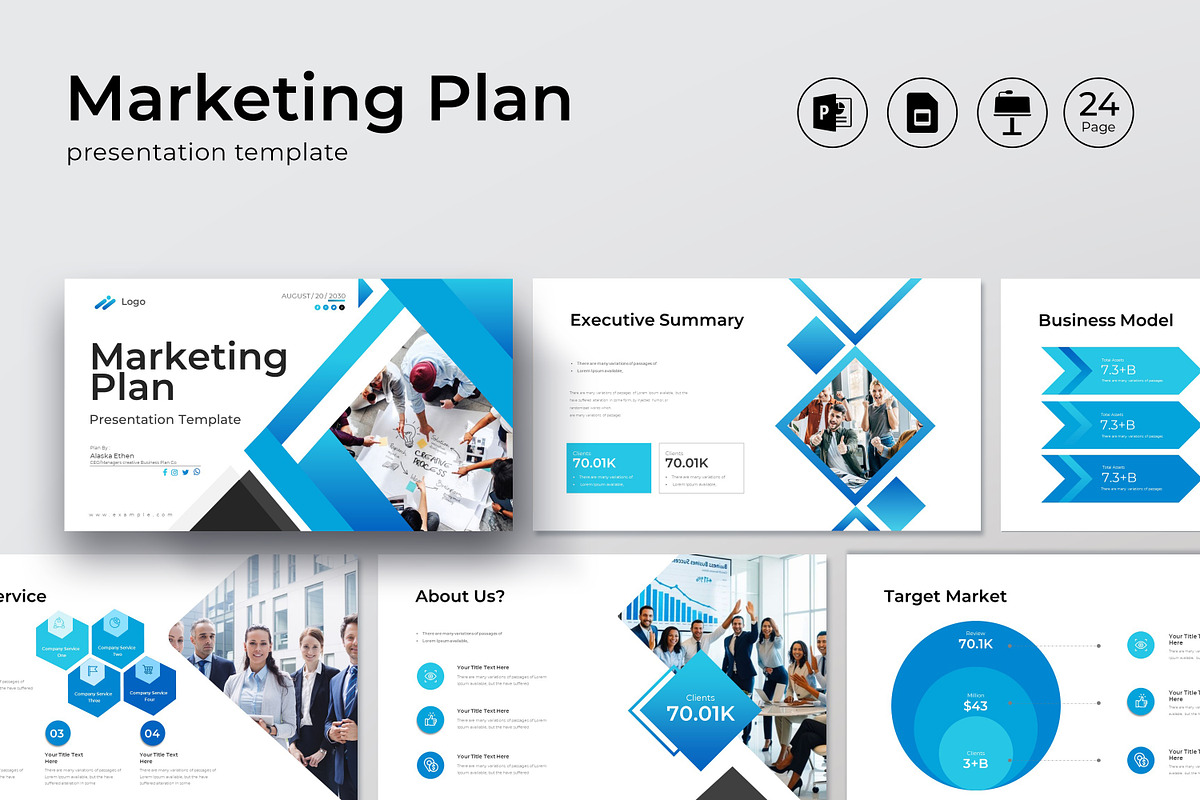 Marketing Plan Presentation Template