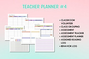 Teacher Planner #4 - Canva template, a Templates & Theme by Adalin Shop (Thumbnail 8 of 14)