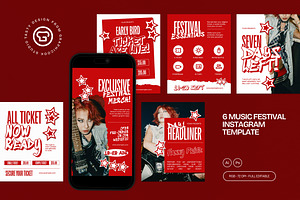 Music Festival Instagram Template