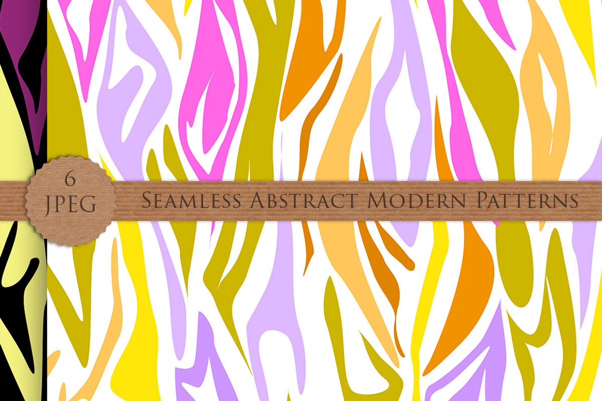 MODERN abstract seamless pattern set, a Pattern Graphic by Futurel (Photo 6 of 7)