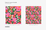 Bold Bloom Tropical Flower Pattern, a Pattern Graphic by likorbut (Thumbnail 4 of 14)