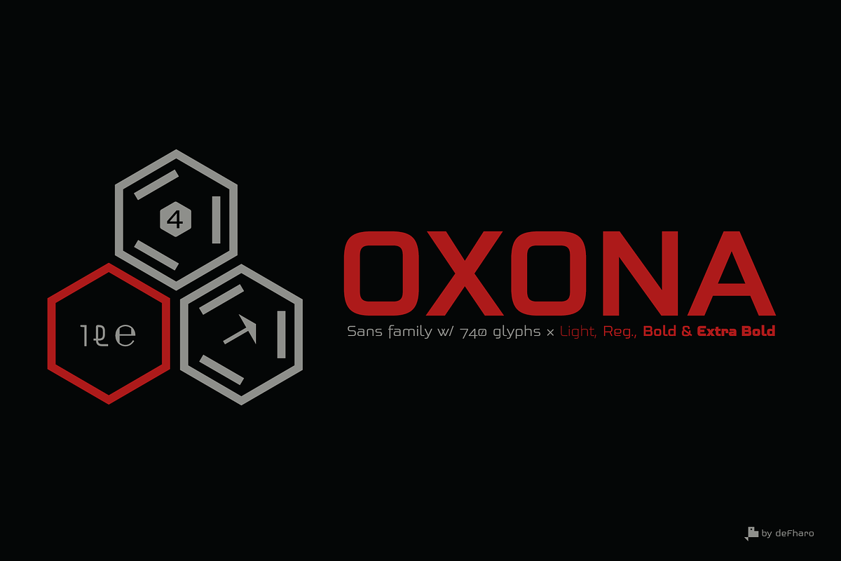 Oxona Sans Serif Roman - 04 fonts, a Sans Serif Font by deFharo (Photo 1 of 13)