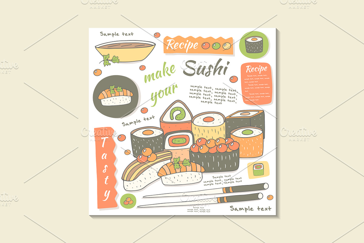 Food infographic, an Object Graphic by Veresk (Photo 6 of 6)