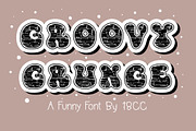 Groovy Grunge OTF, a Symbol Font by DREAMs Soul G. (Thumbnail 1 of 5)