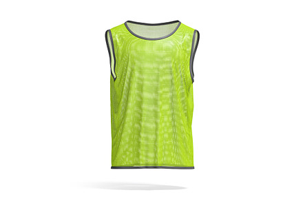 Green Football Bib Vest 3D Model, an Object 3D Model by rebrandy