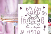 Handdrawn Whimsical Wedding Doodles, a Decorative Illustration by Amalia Calligraphy (Thumbnail 6 of 7)