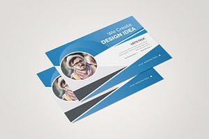 Post Card Template Design