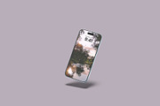 iPhone 17 Air Mockup, an iPhone Mockup by rizalamora (Thumbnail 2 of 11)
