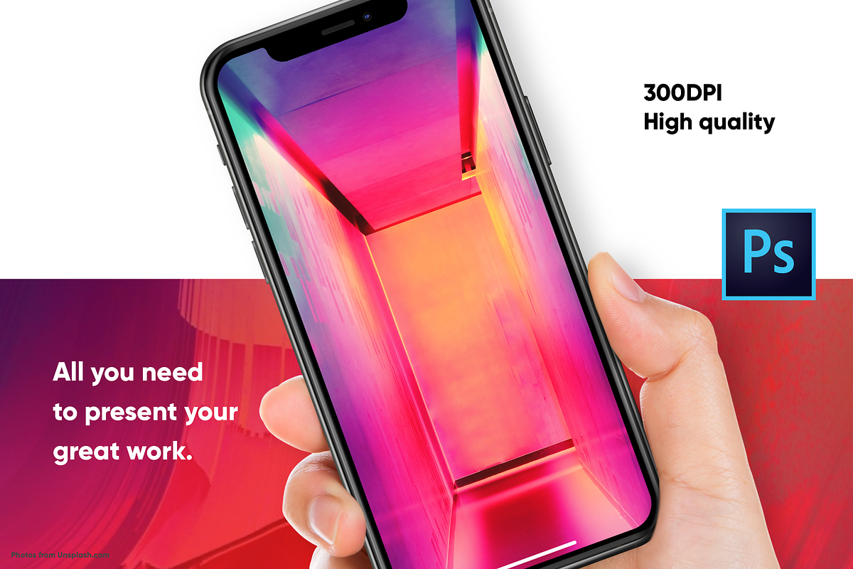 iPhone 11 Pro Max Mockup with Hand, an iPhone Mockup by Design Bits (Photo 3 of 5)