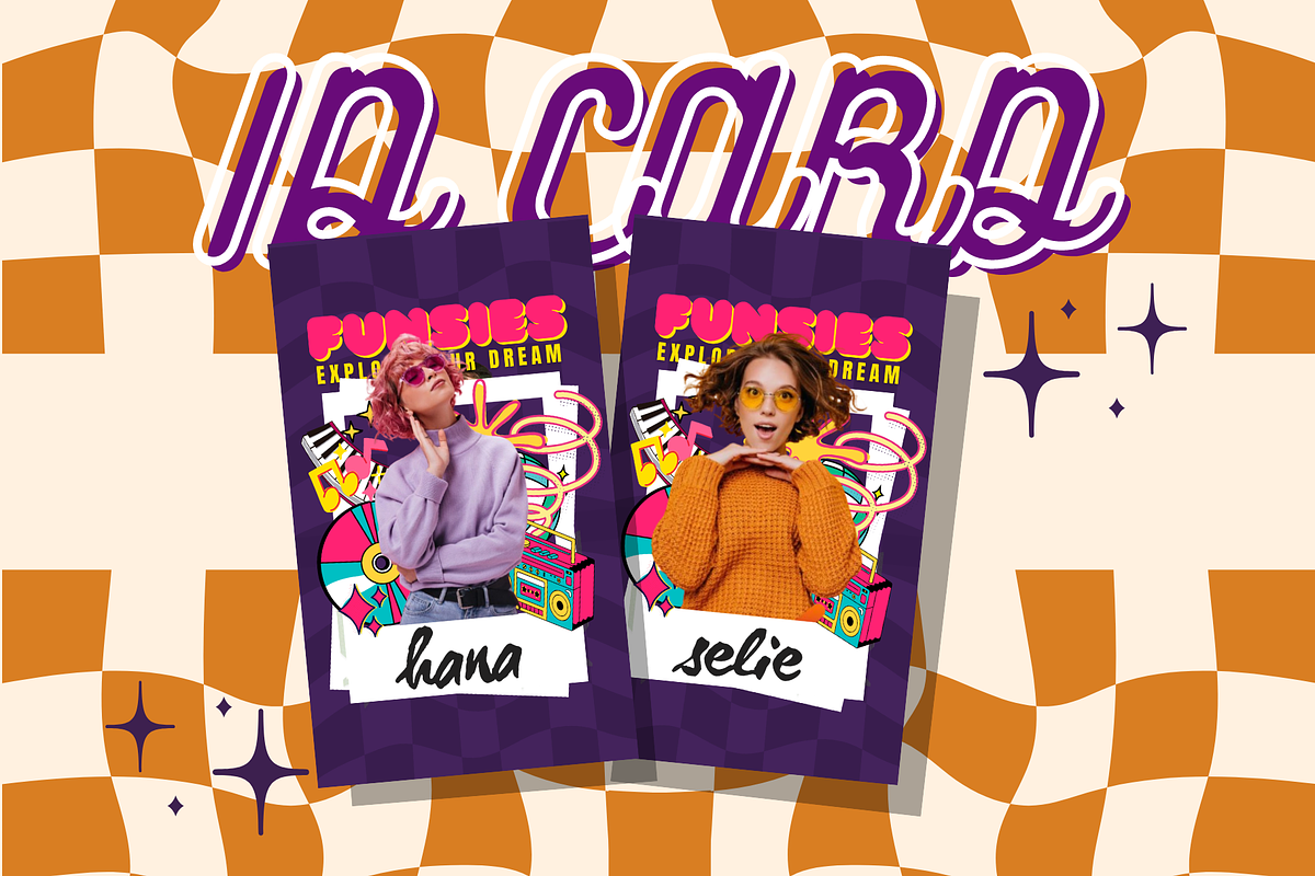 Music ID Card - Canva, a Card Template by Daily Studio (Photo 1 of 2)