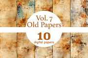 Old Paper Backgrounds Vintage Paper, a Pattern Graphic by GlamArtZhanna (Thumbnail 1 of 3)